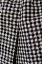 Black Gingham Luxe Bow