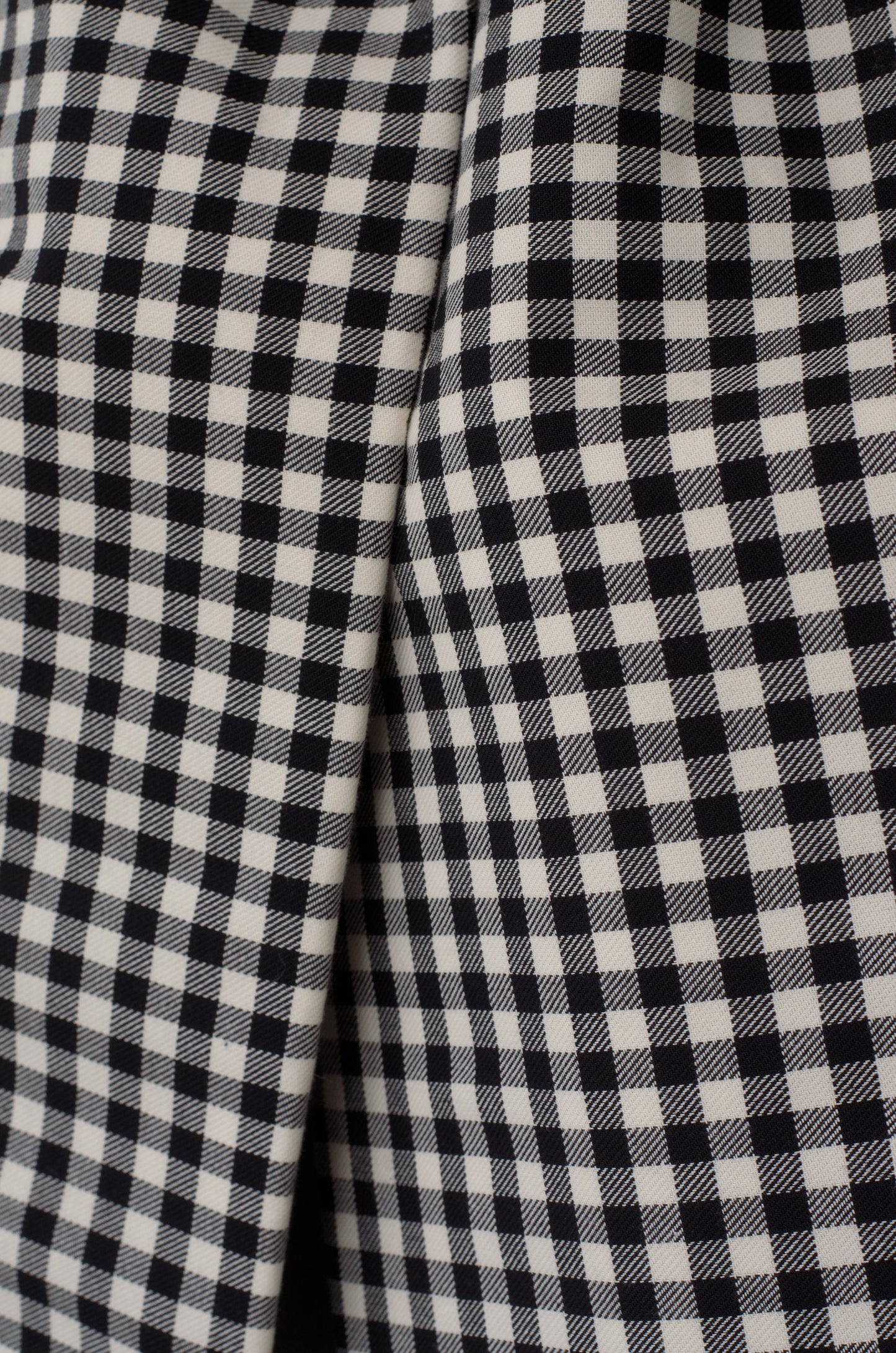 Black Gingham Luxe Bow