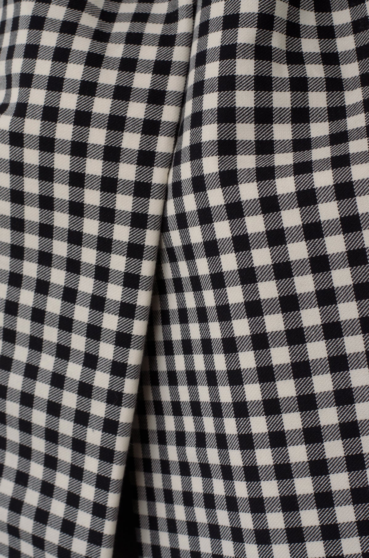 Black Gingham Luxe Bow