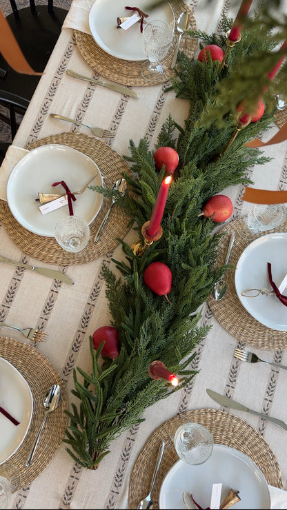 Walnut Leaf Tablecloth