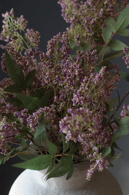 42" Dusty Plum Berry Stems (Set of 3)