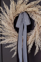 Black Gingham Double Bow Kit