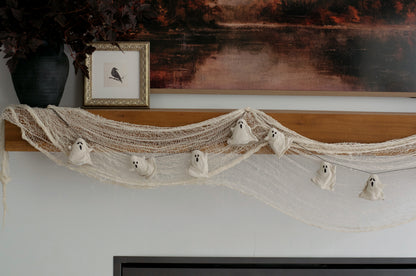 Canvas Ghost Garland