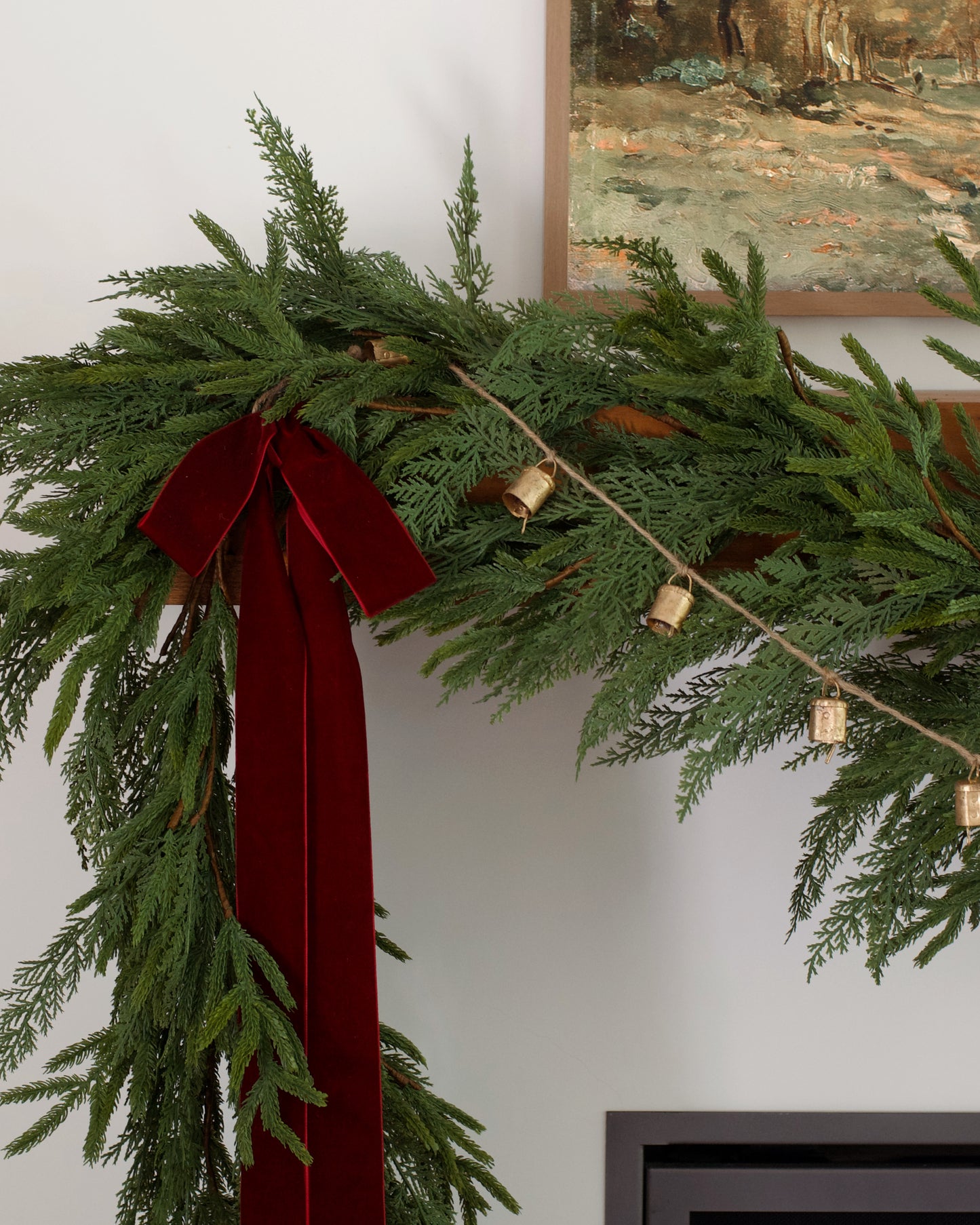 Small Brass Bell Garland