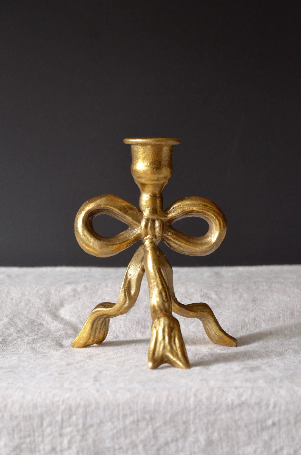 Tied Bow Candleholder