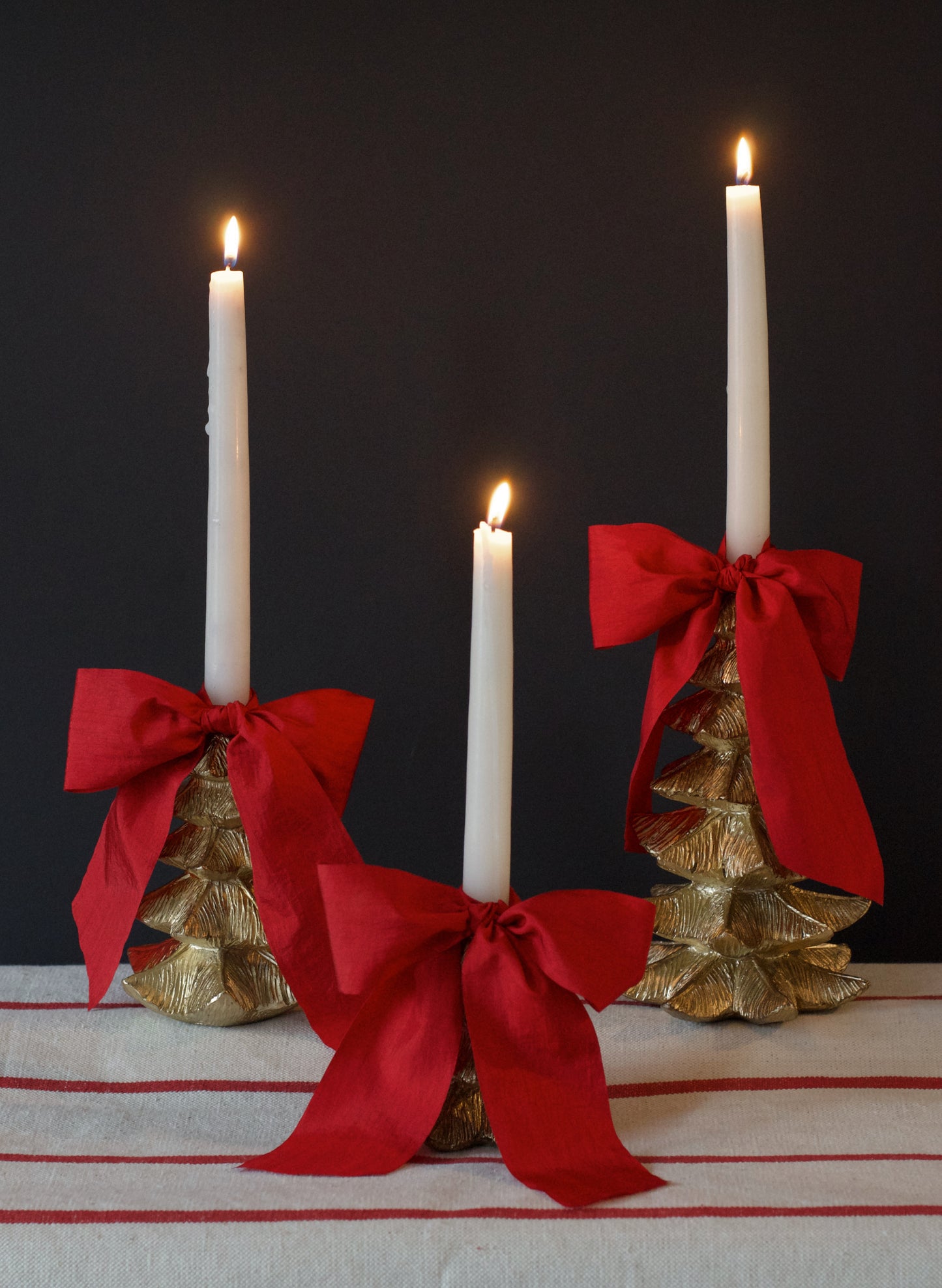 Red Faux Silk Ribbon 2.5” - 30 Yard Roll