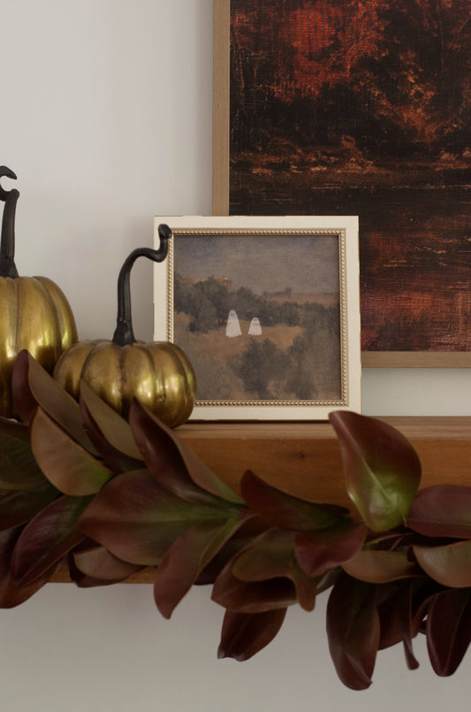 Haunted Desert Framed Art 8”x8”