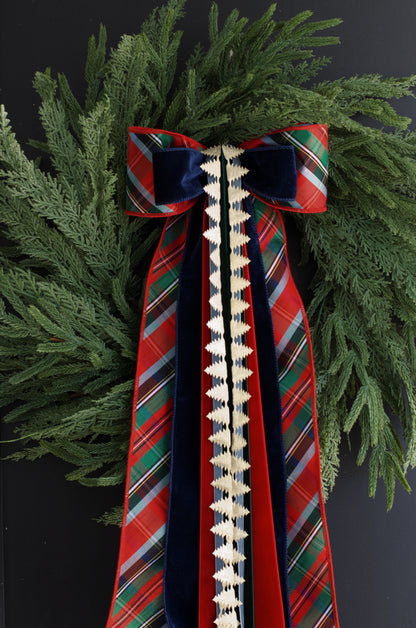 Yuletide Tartan Bow