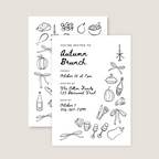 Autumn Invitation (Printable Template)