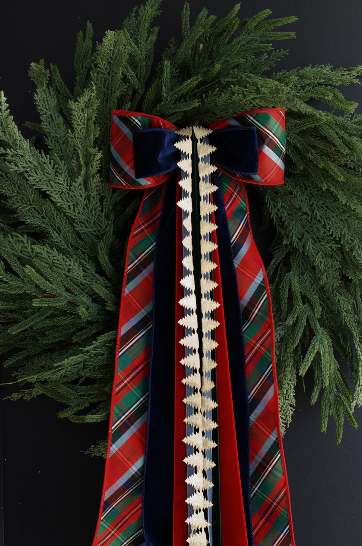 Yuletide Tartan Bow