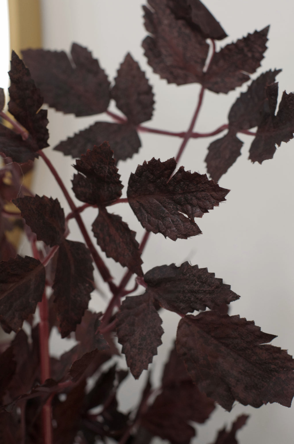 34" Faux Plum Stems (Set of 6)
