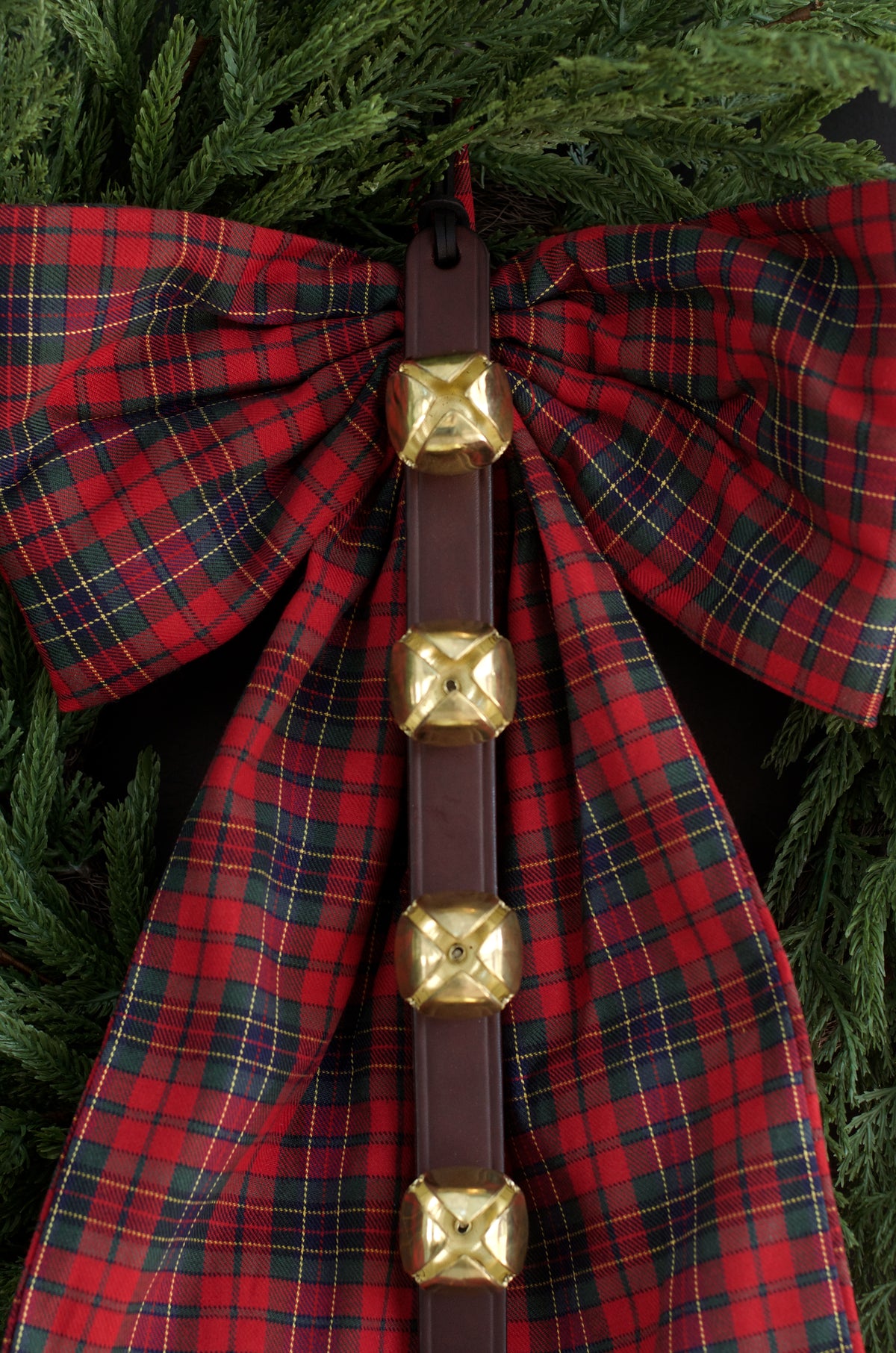 Brown Leather Sleigh Bells