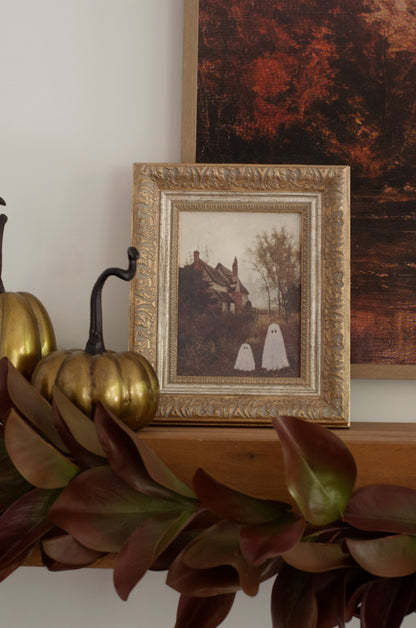 Autumn Ghosts Framed Art - 10" x 12"