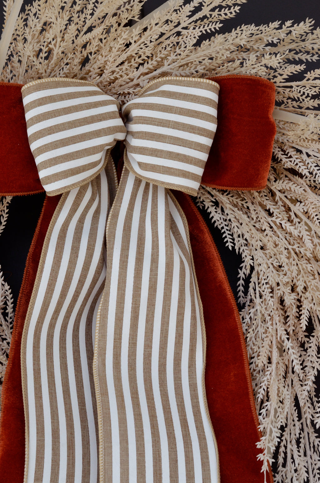 Harvest Stripe XL Bow