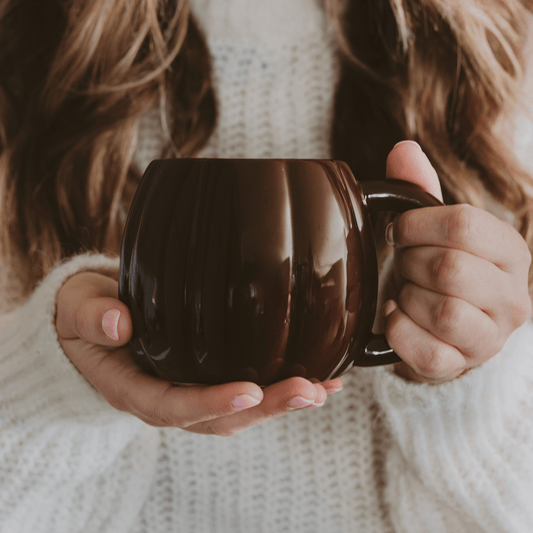 Brown Pumpkin Mug