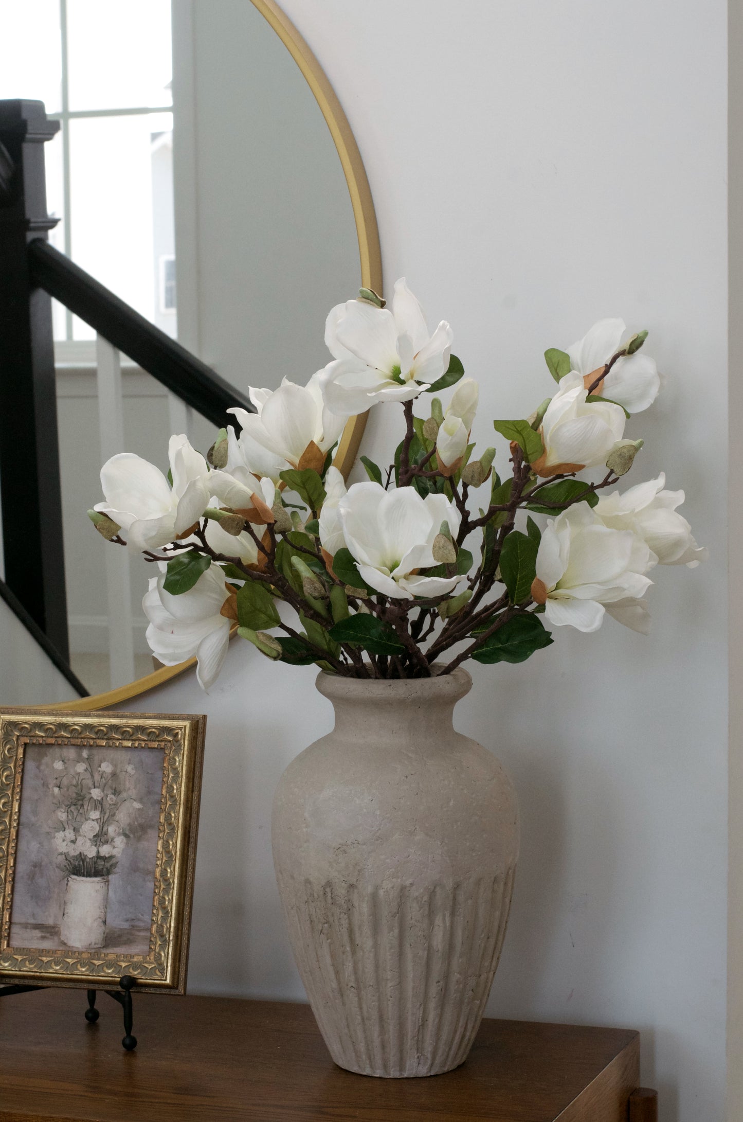 Blooming Mangolia Branch (Set of 3) - 28"