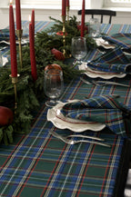 Evergreen Tartan Plaid Tablecloth