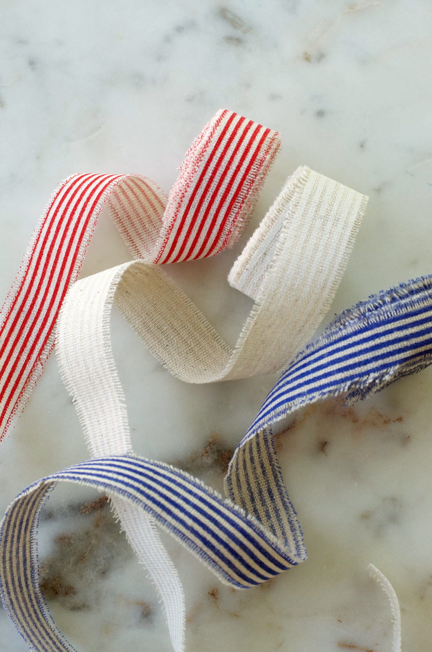 Americana Stripe Ribbon Trio - 1"