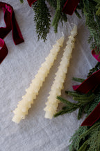 10" Tree Taper Candle Pair (2 colors)