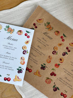 Fruit Menu Card (Printable Template)