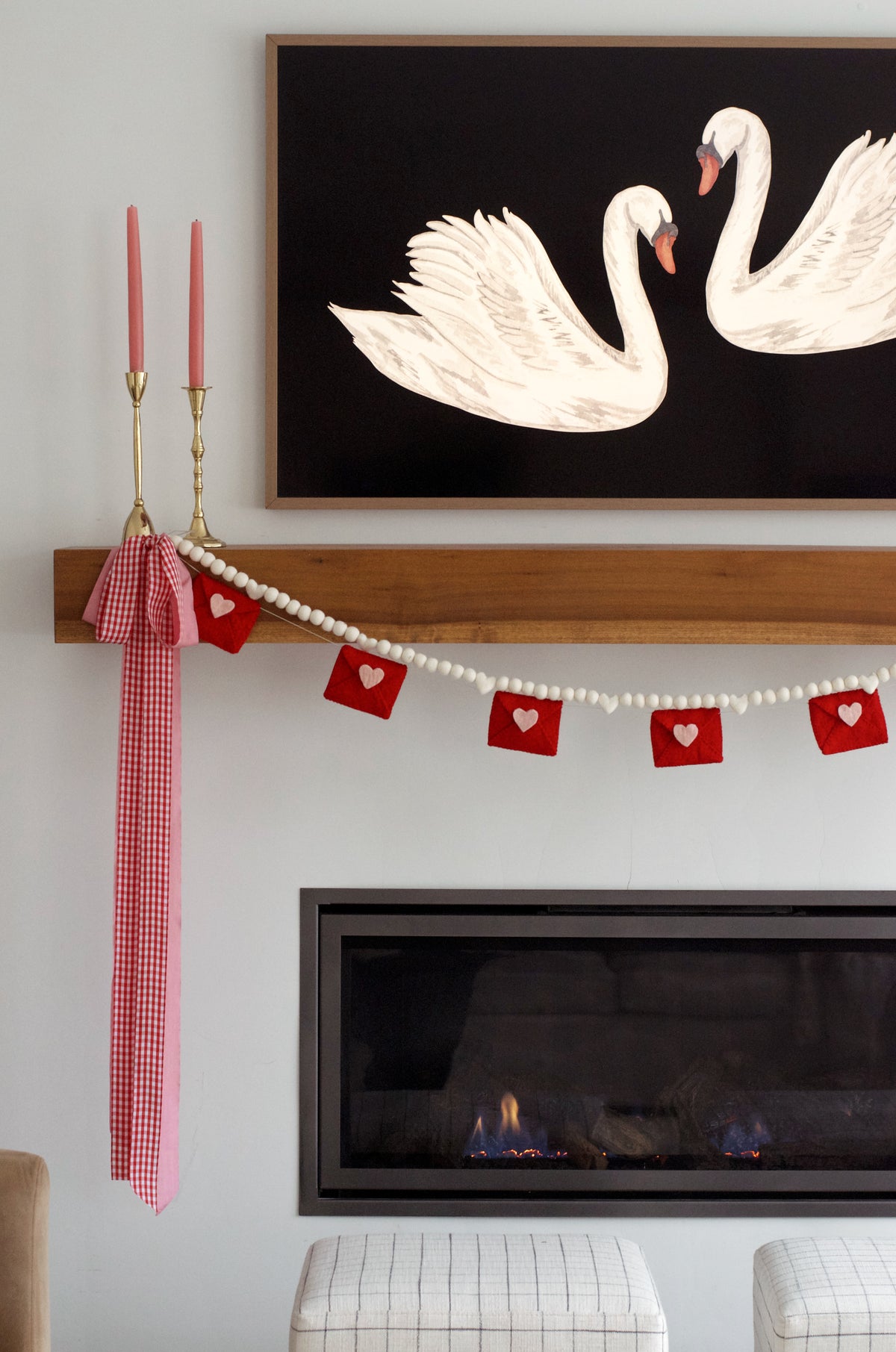 Love Letter Felt Garland