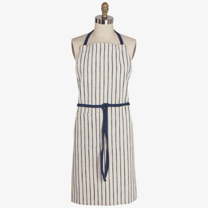 Navy Stripe Apron