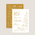 Autumn Invitation (Printable Template)