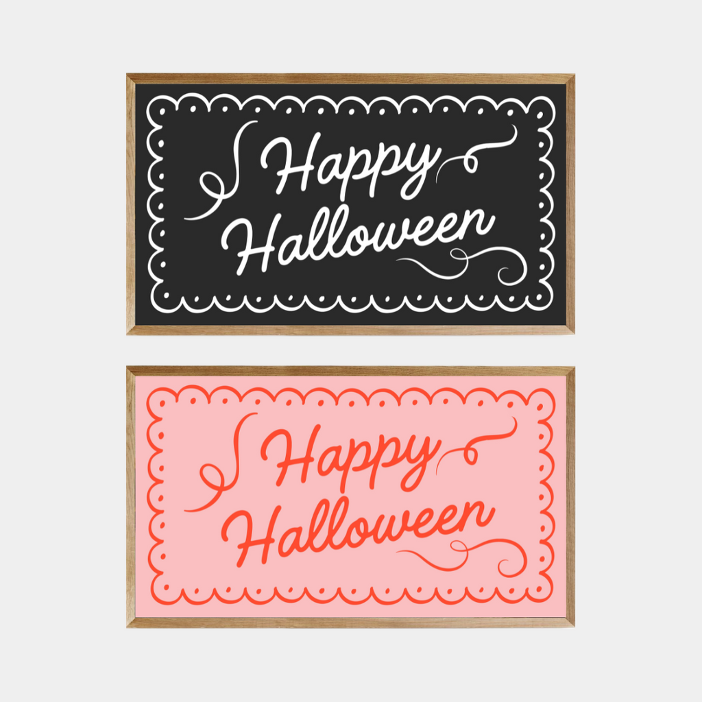 Halloween Frame TV Art (12 Designs Included)