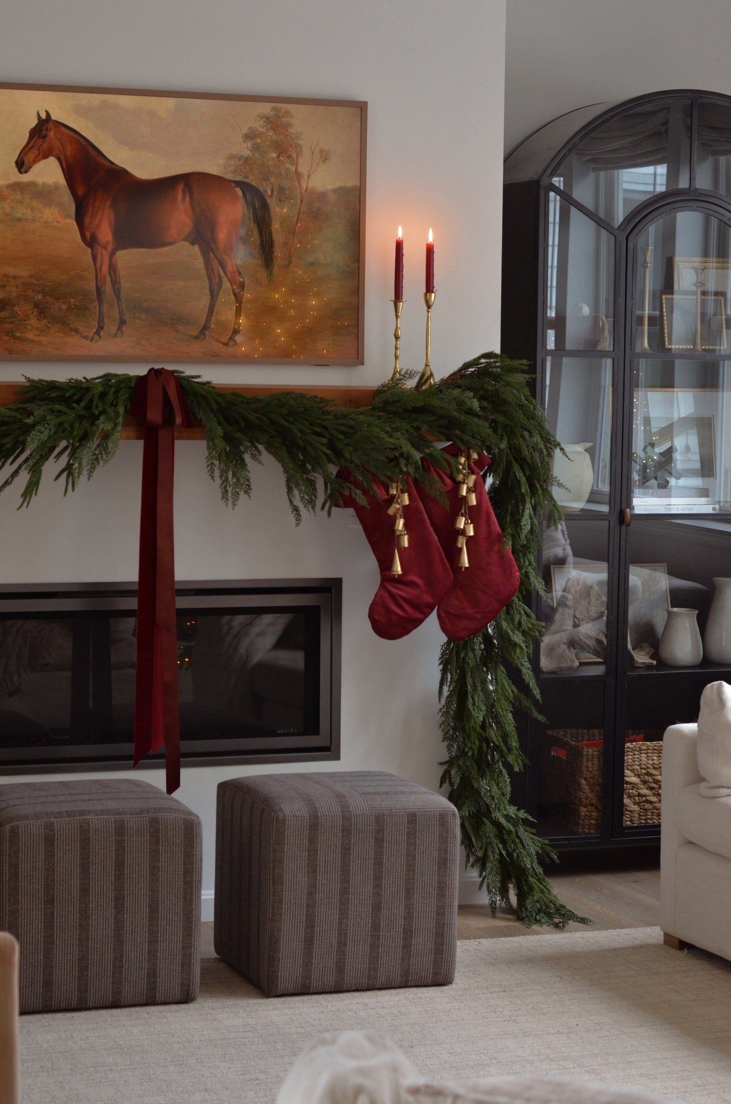 Gold Hanging Bell Cluster