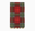 Red Plaid Dinner Paper Napkins (18 Pack)