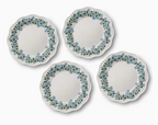 Hydrangea Melamine Dinner Plates (Set of 4)