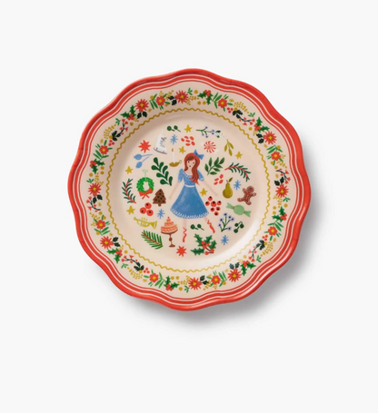 Nutcracker Melamine Dessert Plates (Set of 4)
