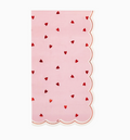 Scattered Hearts Dinner Napkin (18 pack)