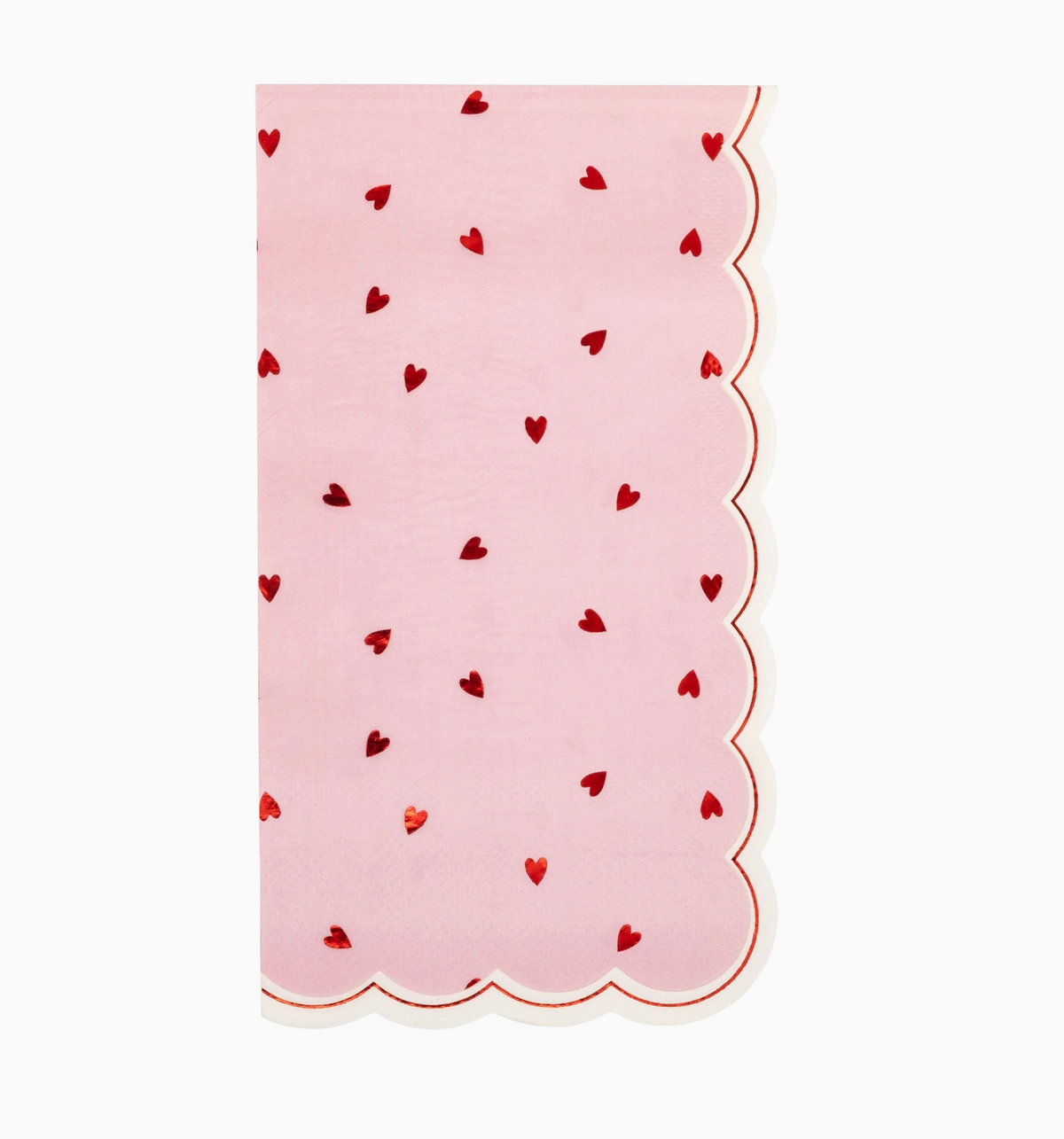 Scattered Hearts Dinner Napkin (18 pack)