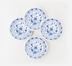 Botanical Melamine Plates (Set of 4)
