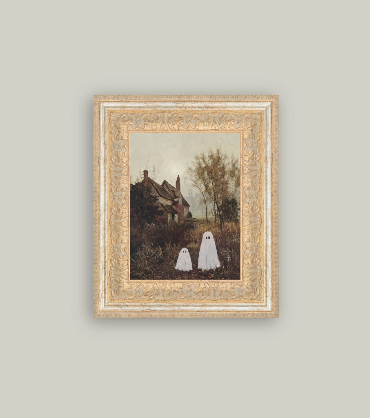Autumn Ghosts Framed Art - 10" x 12"