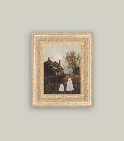 Autumn Ghosts Framed Art - 10" x 12"