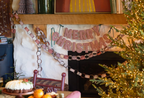 Gingham Merry Christmas Banner