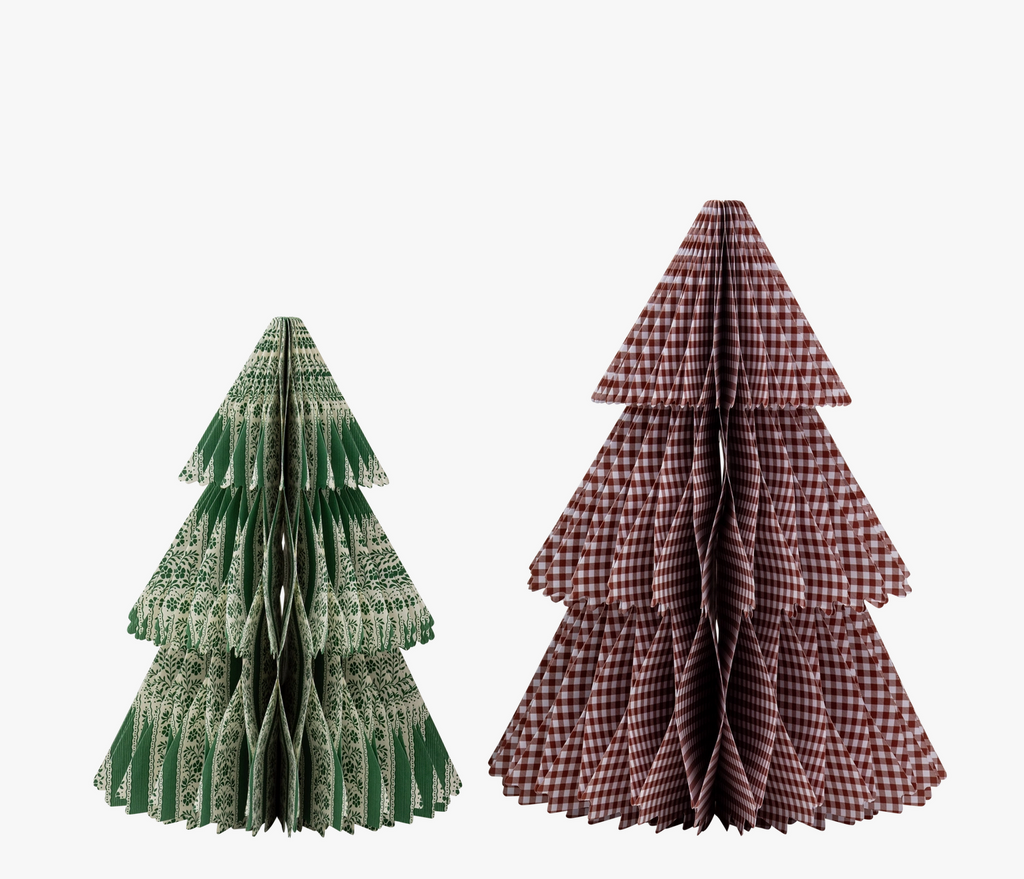 Yuletide Paper Tree Set