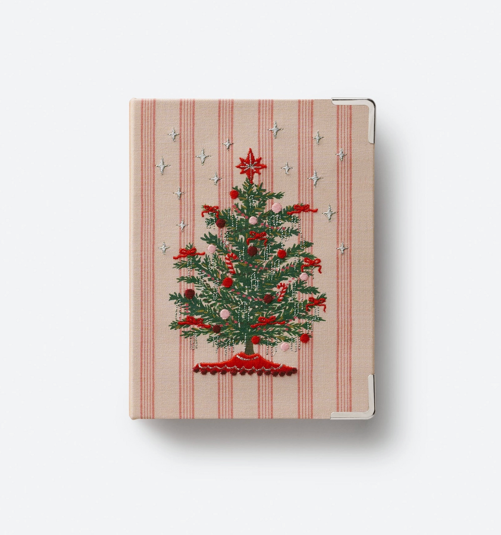 Tinsel Tree Embroidered Photo Album