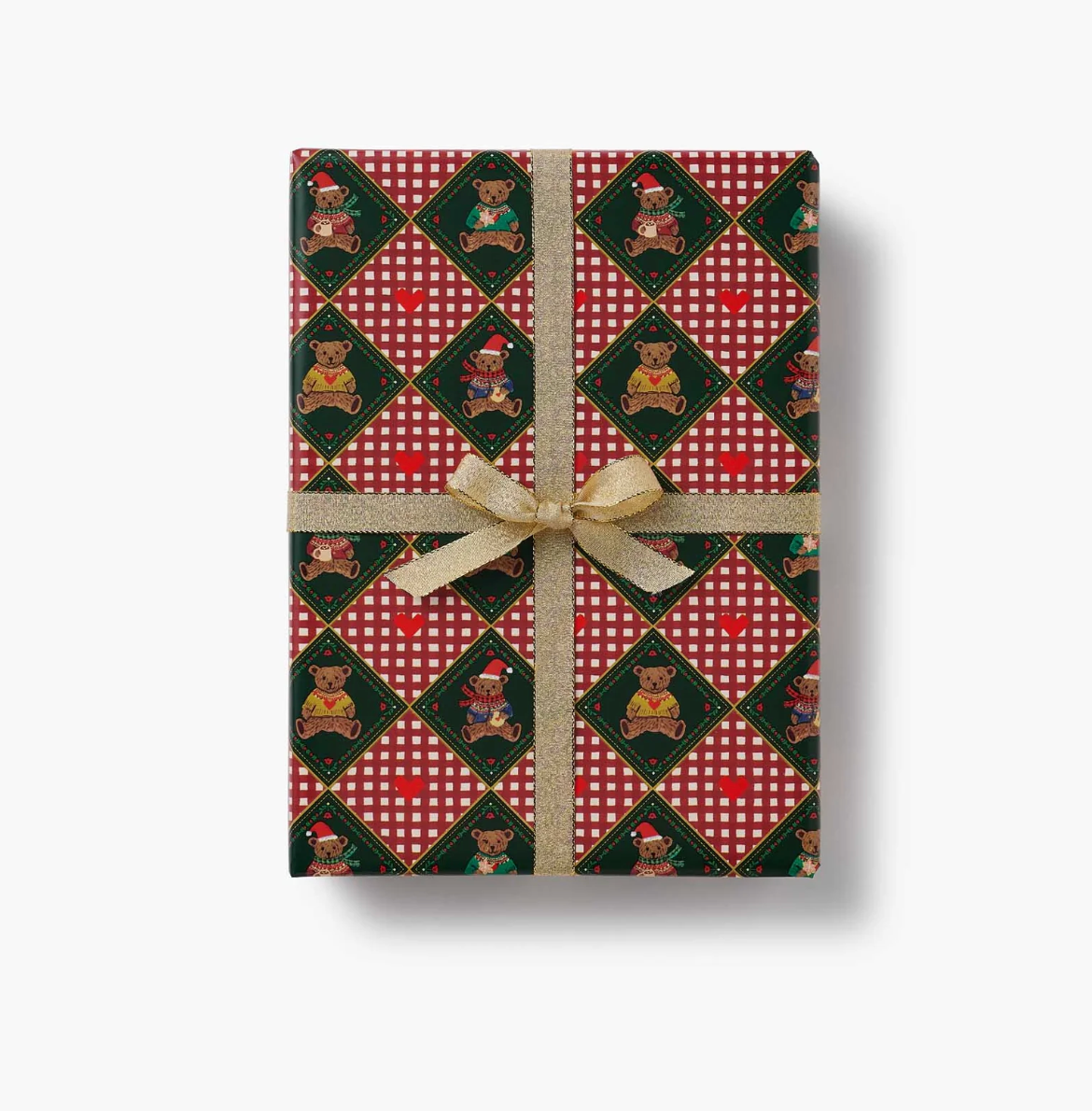 Beary Christmas Wrapping Paper Roll