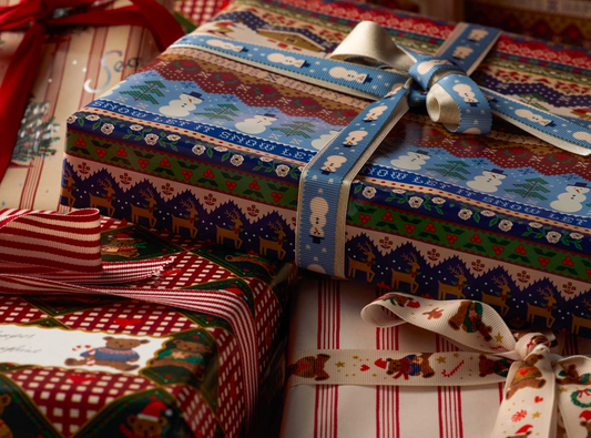 Ski Chalet Wrapping Paper Roll