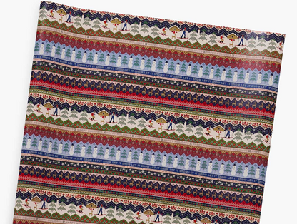 Ski Chalet Wrapping Paper Roll