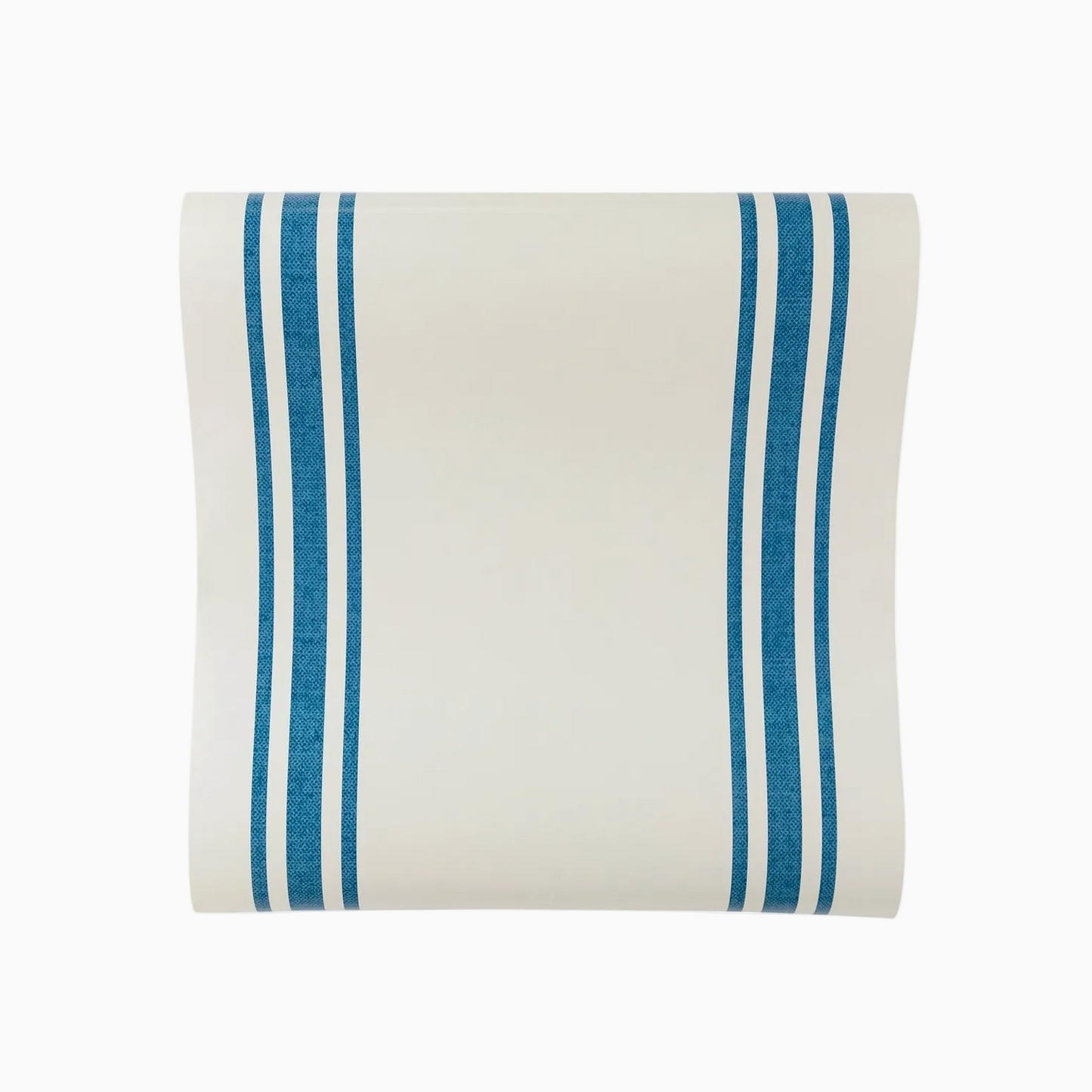 Navy Stripe Paper Table Runner