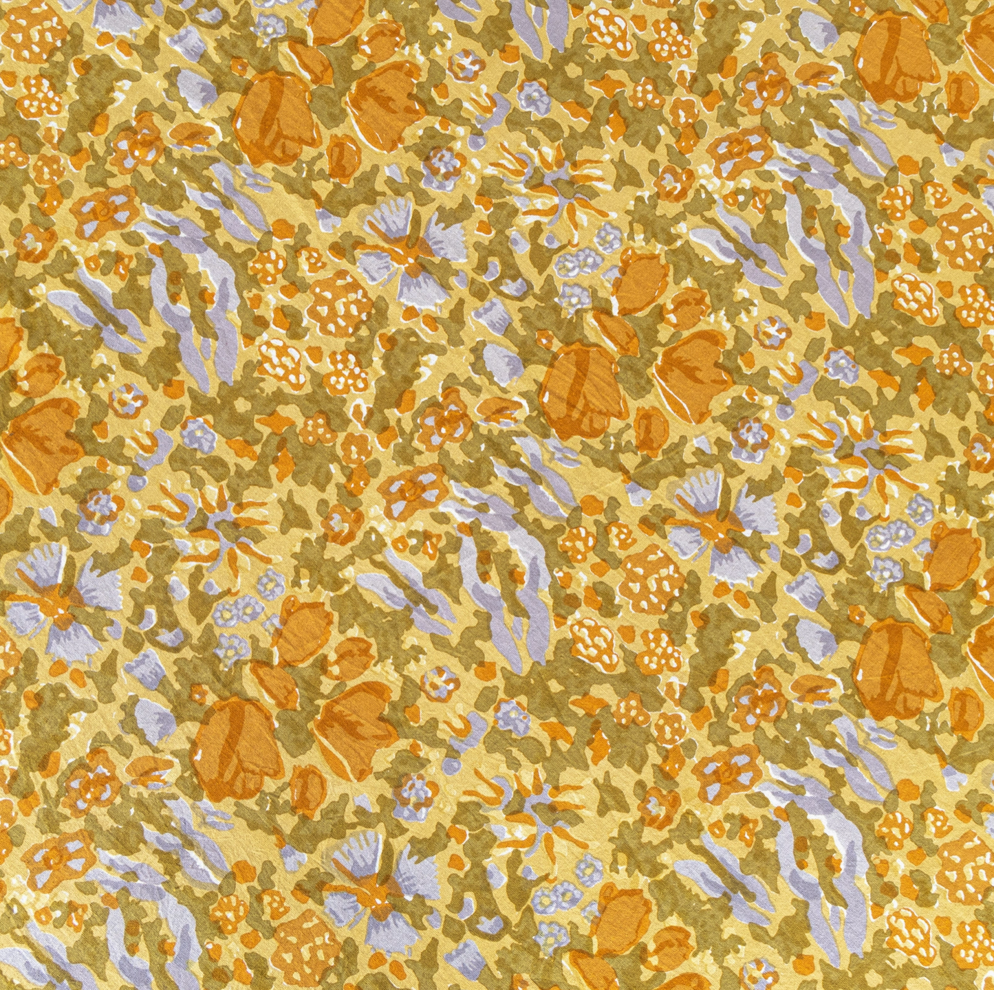 Jardin Mustard Tablecloth