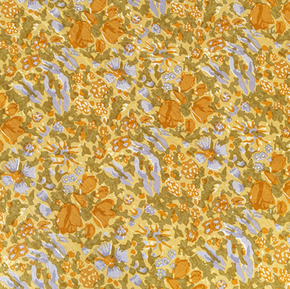 Jardin Mustard Tablecloth