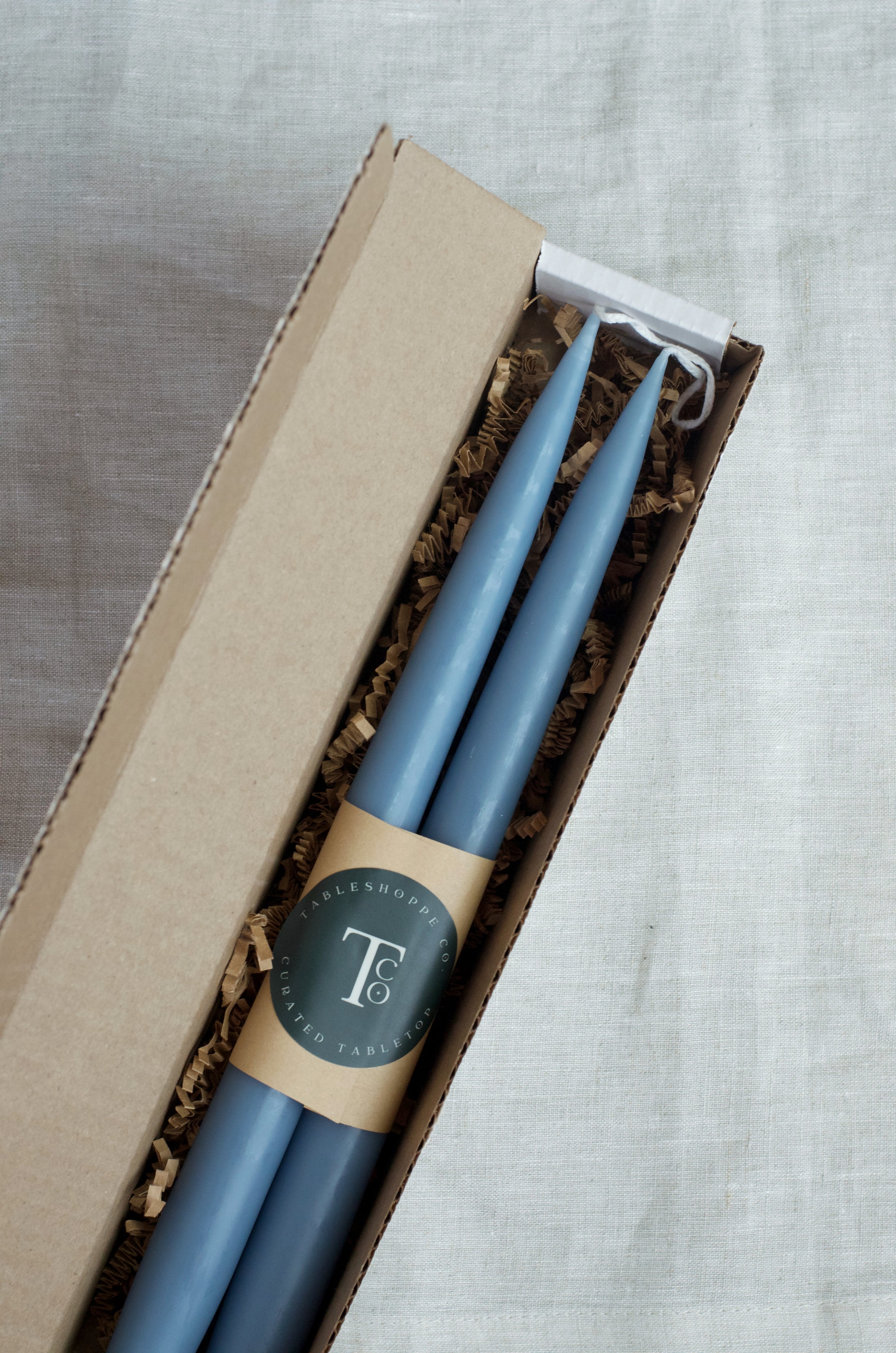 TAPER CANDLES SEET OF TWO main image 1